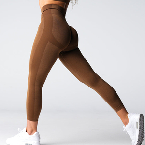Nuevos Leggings Deportivos sin Costuras con Efecto Push-Up, Logotipo Personalizado, Control de Abdomen, Leggings de Yoga para Mujer - Product Image 1