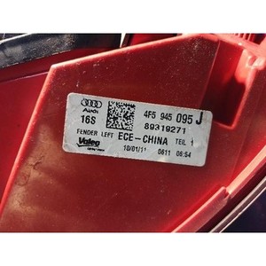 ไฟท้ายซ้าย LED สำหรับรถยนต์ A6 4F, 4G ปี 2008-2014 ของแท้ มือสอง รุ่น 4F5945095 - Product Image 6