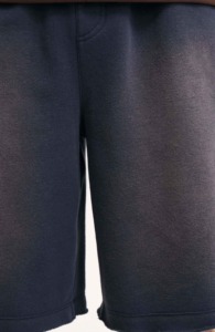 Pantalones Cortos Bermuda de Algodón para Hombre, Color Sólido, Cintura con Cordón, Logotipo Estampado en la Parte Delantera, Estilo Casual, Transpirables, con Bolsillos - Product Image 6
