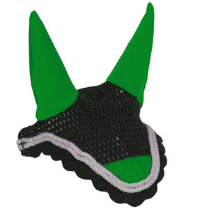 Equine Horse <b>Fly</b> Bandage Equestrian Glitter <b>Fly</b> Veil Ear <b>Net</b> Crochet Custom Logo Mesh Mosquito Protection Outdoor Use - Product Image 6