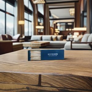 Match promotionnel de qualité supérieure 56X41X9.5 MM avec 25 bâtons Emballage et conceptions personnalisés de marque de l'acheteur meilleur taux de qualité - Product Image 1