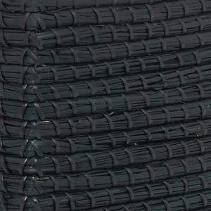 Black Seagrass Storage <b>Basket</b> with Handles Handmade Storage <b>Basket</b> Wholesale eco-friendly Made in Viet Nam - Product Image 3