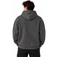 Sweat-shirts à capuche streetwear d'hiver, fabrication OEM ODM, vente en gros, molleton de coton épais, appliqué, logo personnalisé, sweats à capuche vierges