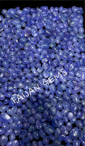 พลอยแทนซาไนต์ธรรมชาติทรงหลวมแบบคาโบชองขัดเงา รูปทรงผสม ทุกขนาด คริสตัลสำหรับทำจี้เครื่องประดับ พลอยจากผู้ผลิตอื่น - Product Image 2