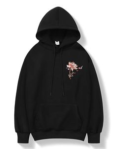 Sudadera con Capucha Personalizada de Peso Medio, 100% Algodón, Corte Holgado, con Bolsillo Delantero en la Parte Posterior - Product Image 1