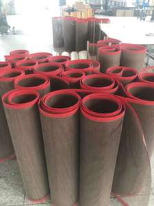 สายพานลำเลียงแบบตาข่ายไฟเบอร์กลาสเคลือบ PTFE สำหรับเครื่องอบแห้งเกรดอาหารไม่ติด - Product Image 6