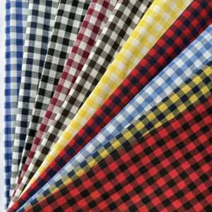 VEMPIRE INDUSTRY High Quality Customizable Men's Plaid Poplin <b>Yarn</b> Dyed Button-Up Turn-down Collar Casual Shirt Chest Pocket - Product Image 6
