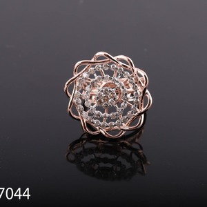 Anillo de Compromiso Clásico D'VINS JEWELS para Mujer, con Diamante Cultivado en Laboratorio Certificado, Oro Sólido de 14K, Oro Rosa, Corte Brillante - Product Image 2