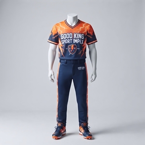 Uniforme de Béisbol Sublimado Personalizado, Conjunto de Pantalones y Camiseta, Ropa Deportiva de Equipo, Logotipo Personalizado, Fabricante OEM, Distribuidor Mayorista de Alibaba - Product Image 1