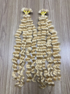 Extensiones de Cabello Ruso de Alta Calidad con Punta Plana/K, 100% Cabello con Cutícula Intacta - Product Image 4