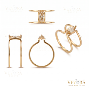 Anillo de Plata de Ley 925 Sólida con Gema Marquise, Accesorio de Lujo para el Elegante Anillo Oura - Product Image 6