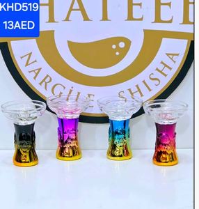 KHATEEB PREMIUM SKULL DESIGN GLASS HOOKAH BOWL - Product Image 3