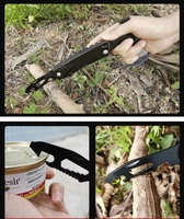 Pince multifonctionnelle Marteau à griffes Outil en acier inoxydable Coupe-fil de survie en plein air Couteau de camping Clé Outils à main