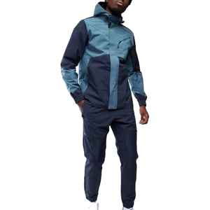 Traje Impermeable con Capucha para Hombre, Ropa Casual de Nailon para Exteriores, Conjunto Individual para Senderismo y Viajes - Product Image 1