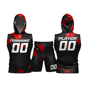 เสื้อฟุตบอลแบบสั่งทำ MOQ ต่ำ พร้อมกางเกงขาสั้นเข้าชุด สำหรับโปรแกรมทีมเดินทาง - Product Image 3