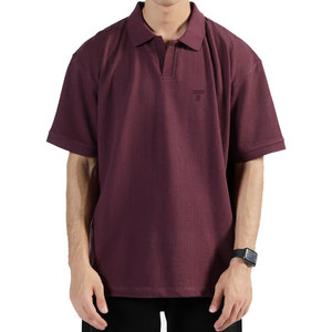 Chemises polo pour hommes de haute qualité en gros, nouvelle conception à la mode, logo personnalisé, couleur unie, respirantes, pour hommes - Product Image 1