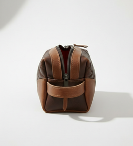 Large Capacity Casual PU <b>for</b> Toiletry Cosmetic Bag <b>for</b> Men Double Zipper Satchel Portable <b>for</b> Travel/Business in Wholesale Price - Product Image 4