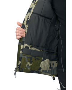 Veste de chasse d'hiver professionnelle imperméable en softshell camouflage, modèle 2026, avec logo personnalisé positionné à l'avant, unisexe - Product Image 6