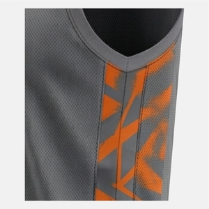 Uniformes de basket-ball pour adultes en mesh, impression par sublimation, compétition professionnelle, haute qualité, personnalisés, respirants, sans manches, grandes tailles - Product Image 4