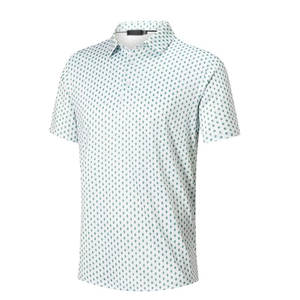 Polo de golf pour homme en tissu léger, à porter au quotidien, haut décontracté confortable, polos de golf - Product Image 2