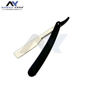 มีดโกนแบบตรงพร้อมกล่องป้องกันสำหรับร้านตัดผมระดับพรีเมียม  มีดโกนพับได้ทำจากเหล็กกล้าไร้สนิมสำหรับมืออาชีพ - Product Image 2