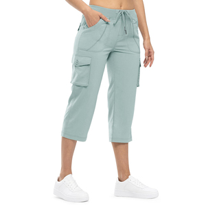 Pantalons cargo personnalisés pour femmes, pantalons utilitaires personnalisés avec plusieurs options de tissus pour les collections de mode, vêtements de vente au détail - Product Image 3