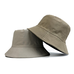Manufacturer Cotton <b>Sun</b> Visor Design logo Embroidery Solid Color Fisherman <b>Hats</b> Blank Custom Women <b>Men</b> Bucket <b>Hat</b> - Product Image 2
