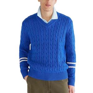 Suéteres de Cricket para Hombre de Alta Calidad, Tendencia 2026, Chalecos, Pullovers, Tejidos con Cuello en V, Chaleco de Punto Personalizado para Hombre - Product Image 4