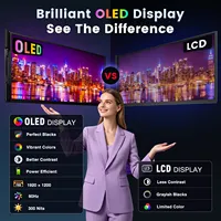 Nouvelle Tendance 2026 : Moniteur Portable OLED 14 Pouces 1200P avec Batterie Intégrée et Écran Intelligent, Corps Entièrement Métallique, Extension d'Écran pour Ordinateur Portable