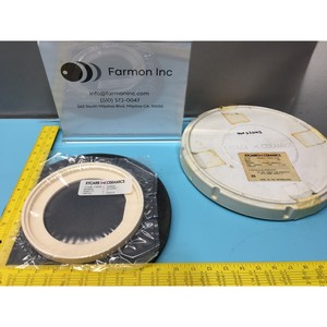 XYCARB <b>CERAMICS</b> 620003 <b>CERAMIC</b> FOCUS <b>RING</b> D-SHAPE - Trusted Global Legacy Semiconductor Equipment and Parts at - Product Image 2