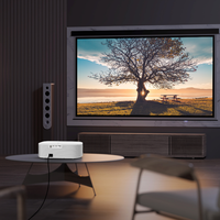 Usine vendant Smart Android TV Linux OS projecteur avec 700 ANSI Lumens maison haute résolution image projecteur vidéo projecteur