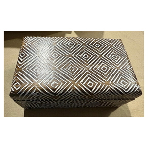 Exportador Indio Vende Caja Rectangular de Madera de Mango de Excelente Calidad, Personalizada, Tallada a Mano, para Uso en la Cocina - Product Image 1