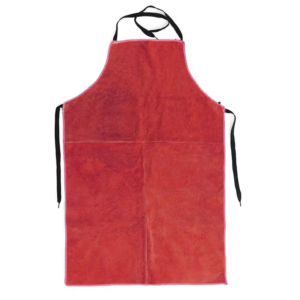 Delantal de Soldadura de Cuero Vacuno Resistente a las Llamas, Ropa Duradera, Delantal de Soldadura de Cuero Resistente al Calor, Ropa Industrial Protectora - Product Image 6