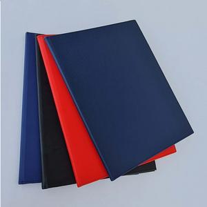 <b>A4</b> Size Smooth PU Leather Diploma Cover Non-Padded Certificate Holder in Multiple Colors Graduation Certificate Filing Product - Product Image 1