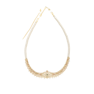 18K Gold Plated Pearl Belly Chain-Trendy Hindu Wedding Hip Belt for Party - Product Image 2