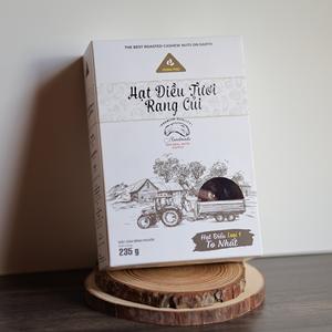 Offre Spéciale en Gros Noix de Cajou Grillées Biologiques du Vietnam 500g W240 Marque Dong Phu Emballage Premium en Boîte Cadeau en Papier Durée de Conservation 12 Mois - Product Image 6