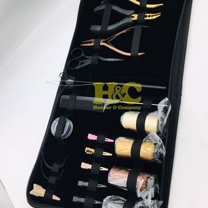 ชุดอุปกรณ์ต่อผม HOOPER COMPANY แบบกำหนดเองตามความต้องการสูง ชุดเครื่องมือต่อผมสแตนเลส คีมหนีบผม เข็มรูปตัว C ลูกปัดไมโคร - Product Image 2