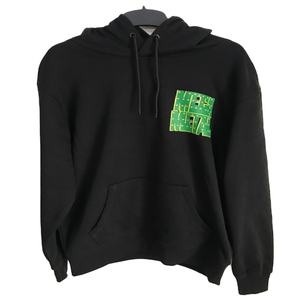 เสื้อฮู้ดสำหรับผู้ชายเสื้อฮู้ดแบบสวมหัวพิมพ์ลายผ้าฝ้ายโพลีเอสเตอร์กำหนดโลโก้ได้เอง - Product Image 3