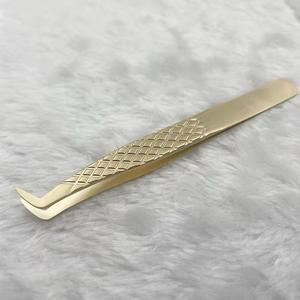 Pinzas para Cejas de Acero Inoxidable NEW-VERTIS, Pinzas de Punta Inclinada para Volumen con Puntas Antideslizantes - Product Image 5