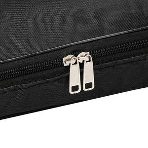 Borsa Imbottita Nera da 41 Pollici per Chitarra Acustica con Chiusura a Cerniera in Pelle, Nylon, Poliestere Oxford - per Strumenti Basso - Product Image 6