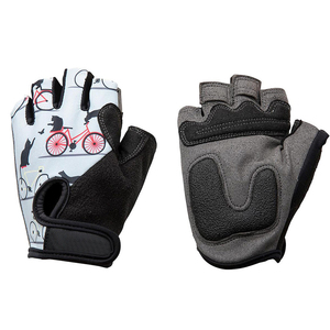 Gants de cyclisme demi-doigts respirants antidérapants avec sangle de poignet réglable, gants de course à vélo unisexes pour activités de plein air - Product Image 1