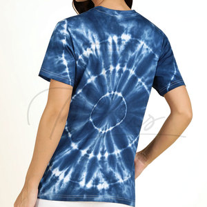 Camiseta Tie-Dye para Mujer, Nueva Colección 2026, con Logotipo Personalizado, Algodón/Felpa, Secado Rápido, Transpirable, Primavera/Verano - Product Image 2