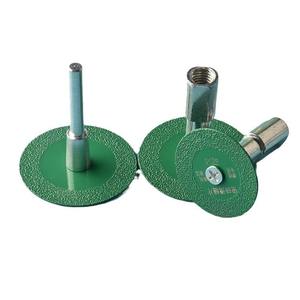 Lames de <span class=keywords><strong>scie</strong></span> diamantées rondes ultra-minces de 40/<span class=keywords><strong>50</strong></span>/60mm de diamètre pour disques de gravure et de coupe de carreaux et de jade. - Product Image 3