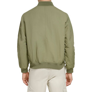 Men's Custom Blank Stand Collar <b>Baseball</b> <b>Bomber</b> <b>Jackets</b> Wholesale Polyester Motorcycle Sports Coats Plus Size Letterman Design - Product Image 2