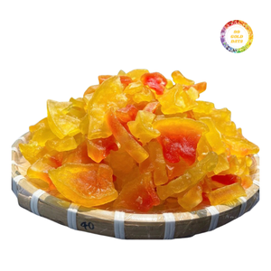 Cubes de papaye séchée en vrac, saveur naturellement sucrée, longue durée de conservation - Product Image 6