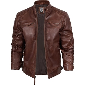 <b>Men's</b> Premium Quality <b>Leather</b> <b>Jacket</b> Fashionable Cow <b>Leather</b> <b>Jacket</b> Winter Motorcycle Racing bomber <b>jacket</b> for <b>men</b> - Product Image 1
