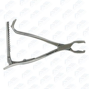 Custom Size Orthopedic Surgical Instruments CE Certified Reliable Premium Stainless Steel Manual <b>Bone</b> Holding Forceps - Product Image 2