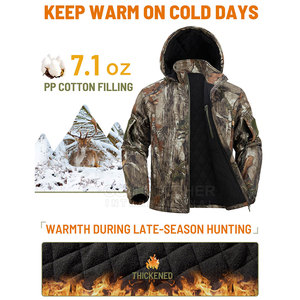 Chaquetas de Caza Premium de Alta Calidad, Ropa Exterior de Camuflaje para Aventuras al Aire Libre y Caza en el Bosque - Product Image 4