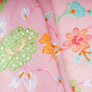 Tissu imprimé numérique, tissu brodé, tissu à sequins, dentelle en filet, organza pour Abaya, Kaftan, Robe - Vente en gros et Exportation - Product Image 4