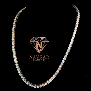 Collar de Diamantes Moissanite de Diseño Único en Plata 925 para Mujer, Regalo de Joyería para Aniversario de Bodas, Disponible a Precio de Mayoreo - Product Image 3